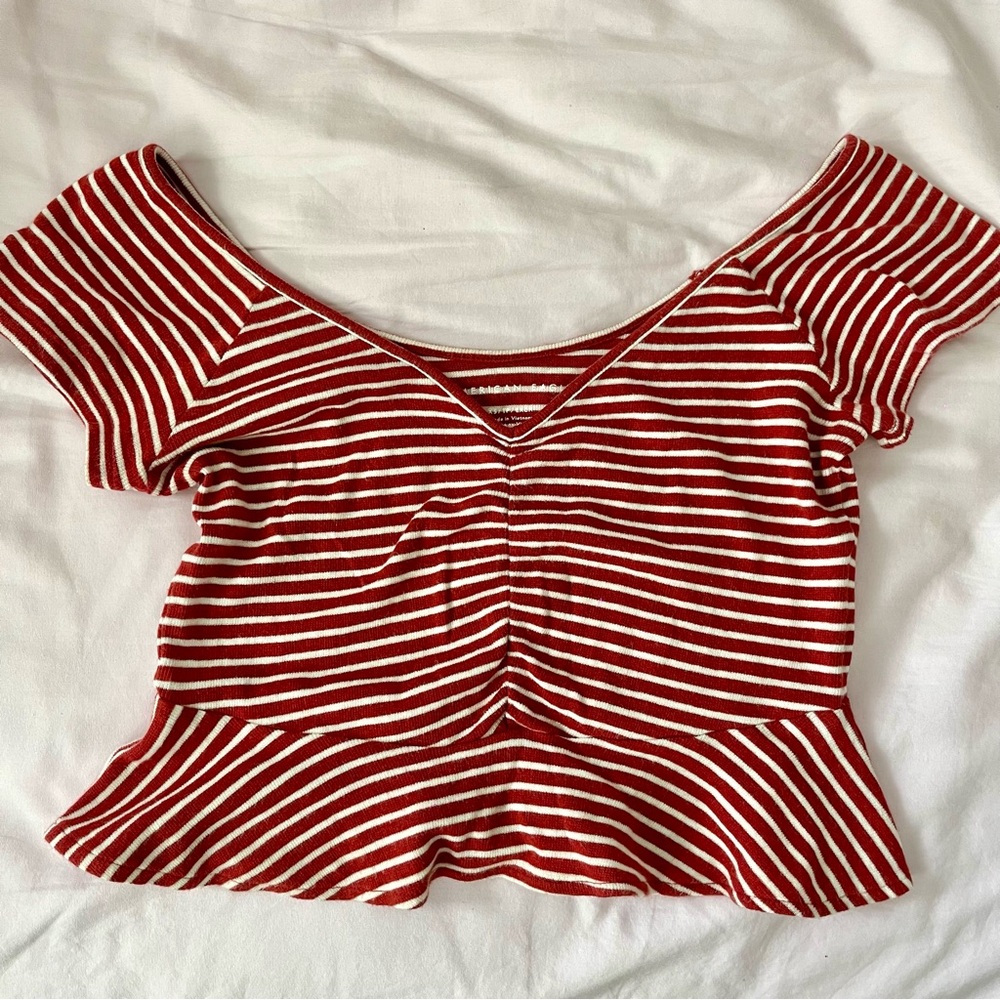 American Eagle Cute Cinched Top